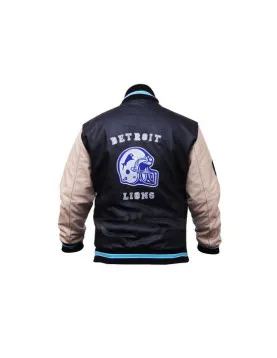 Beverly Hills Cop Axel Foley Detroit Lions Letterman Jacket