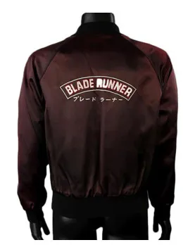 Blade Runner Crew 1982 Maroon Jacket
