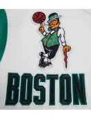 Boston Celtics Retro Classic Rib Wool Varsity Jacket