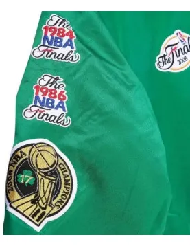 Boston Celtics Varsity Satin Jacket