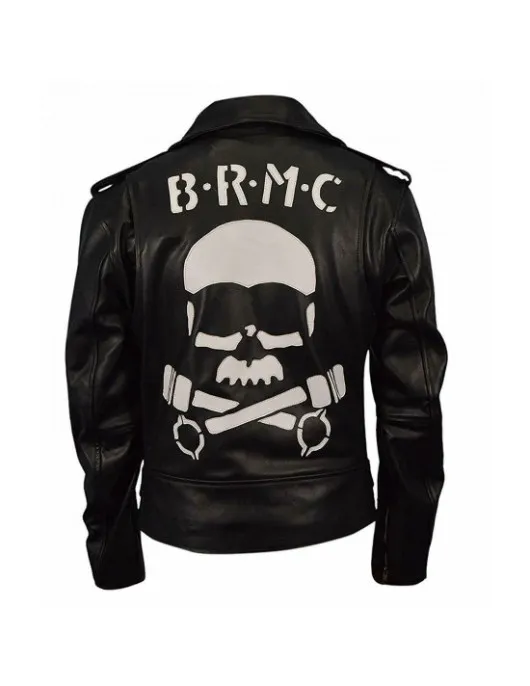 Brando Wild One Motorcycle Black Leather Jacket