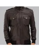 Aaron Paul Breaking Bad Leather Jacket