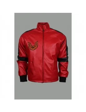 Burt Bandit Red Leather Jacket