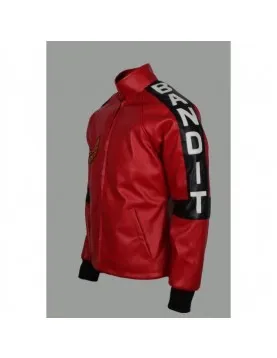 Burt Bandit Red Leather Jacket