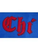 Chicago Cubs Old English Blue Wool Varsity Jacket