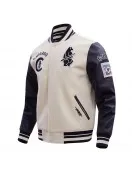 Chicago Cubs Retro Classic Navy Blue Wool Varsity Jacket Chicago Cubs Retro Classic Navy Blue Wool Varsity Jacket