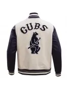 Chicago Cubs Retro Classic Navy Blue Wool Varsity Jacket Chicago Cubs Retro Classic Navy Blue Wool Varsity Jacket