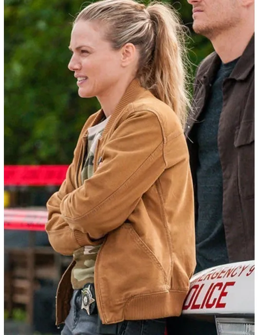 Chicago P.D. Hailey Upton Bomber Jacket