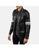 Dragonhide Black Leather Jacket