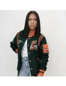 FAMU Florida A&M University UNISEX Varsity Jacket FAMU Florida A&M University UNISEX Varsity Jacket