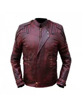 Guardians Of The Galaxy 2 Star Lord Leather Jacket