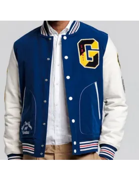 Gant The Gant Spring Blue Jacket