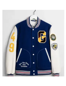 Gant The Gant Spring Blue Jacket