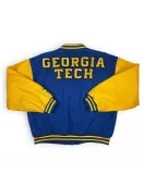 Georgia Tech 90’s Blue and Yellow Varsity Jacket Georgia Tech 90’s Blue and Yellow Varsity Jacket