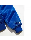 Giants New York Blue and White Satin Jacket