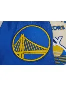 Golden State Warriors Retro Classic Off White Wool Varsity Jacket