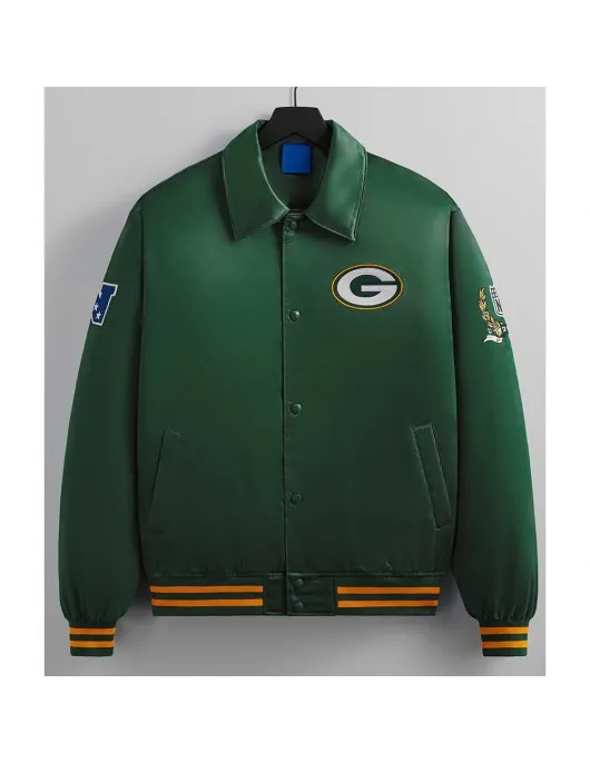 Green Bay Packers Board Bomber Jacket Green Bay Packers Board Bomber Jacket