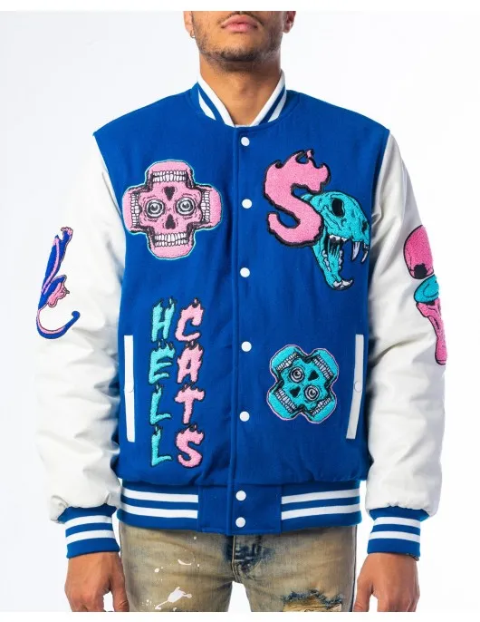 HELLCATS LETTERMAN VARSITY JACKETS HELLCATS LETTERMAN VARSITY JACKETS