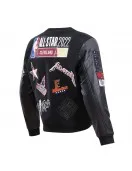 Hbcu All Star East/west Logo Black Varsity Jacket Hbcu All Star East/west Logo Black Varsity Jacket