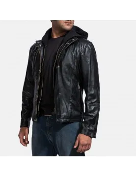 Highschool Black Leather Jacket