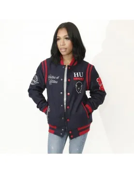 Howard University Unisex Varsity Jacket