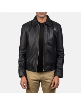 Inferno Black Leather Jacket
