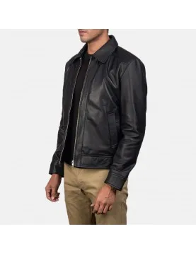 Inferno Black Leather Jacket