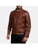 Inferno Brown Leather Jacket Inferno Brown Leather Jacket