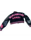 It Girl Marlenciaga Angel Varsity Jacket It Girl Marlenciaga Angel Varsity Jacket
