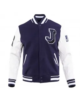 Jackson State University Classic Rib Wool Varsity Jacket