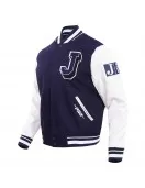Jackson State University Classic Rib Wool Varsity Jacket