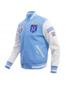 Kansas City Royals Retro Classic Blue Wool Varsity Jacket