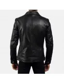 Legacy Black Leather Biker Jacket