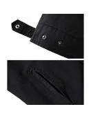 Lewis Black Casual Military Jacket For Men's