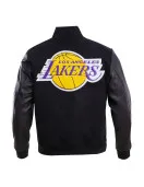 Los Angeles Lakers Gradient Logo Wool Varsity Jacket