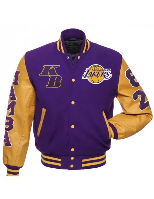 Mamba Legend Never Die Kobe Bryant Varsity Letterman Jacket