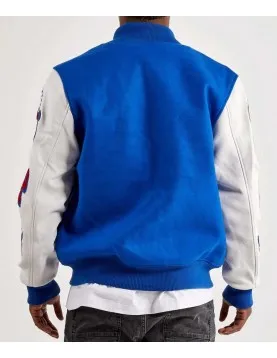 Mash Up Philadelphia 76ers Royal Varsity Jacket