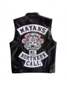 Mayans Southern Cali MC Leather Embroidered Biker Vest Mayans Southern Cali MC Leather Embroidered Biker Vest