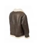 Men B3 Sheepskin Leather Bomber Aviator Jacket