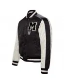 Men's Boogie Wit Da Hoodie Letterman Bomber Jacket