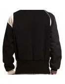 Men's Maison Margiela Varsity Bomber Black Jacket Men's Maison Margiela Varsity Bomber Black Jacket