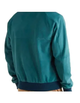 Men’s Bomber Rain System Piana Suede Jacket