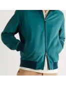 Men’s Bomber Rain System Piana Suede Jacket