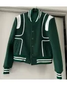 Milano Gamble Red Wool Varsity Jacket