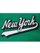 NY Jets Script Tail Classic Rib Varsity Jacket NY Jets Script Tail Classic Rib Varsity Jacket