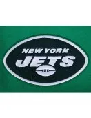 NY Jets Script Tail Classic Rib Varsity Jacket NY Jets Script Tail Classic Rib Varsity Jacket