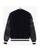 Elevate Your Style with the Ultimate New Balance Wool and Leather Varsity Jacket