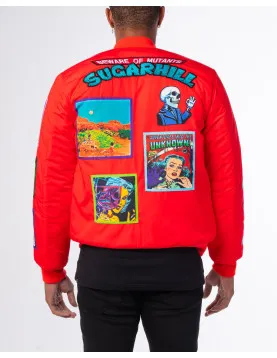 Red Mutant Bomber Jacket