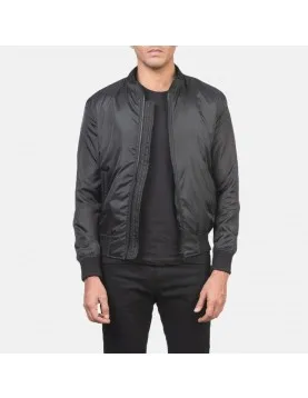 Ramon Black Bomber Jacket