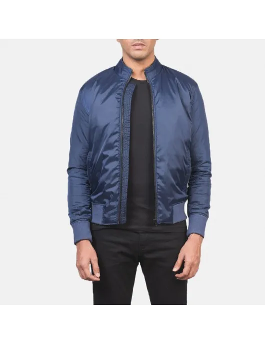 Ramon Blue Bomber Jacket Ramon Blue Bomber Jacket